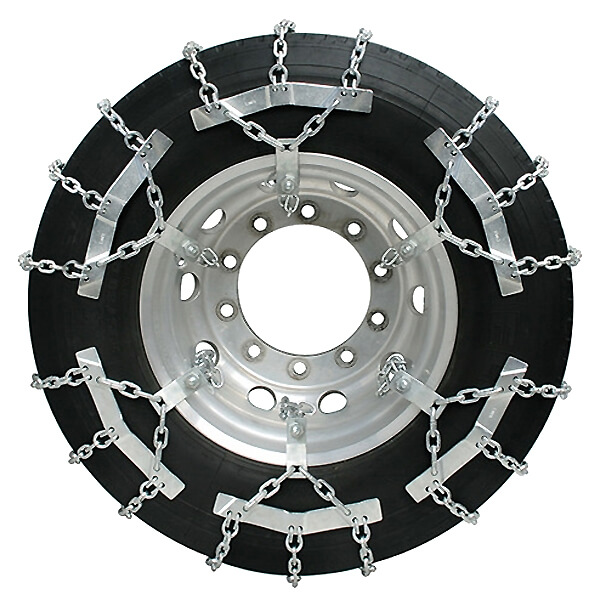 Maillon D chaîne à cliquet Extragrip 100 installée 315-70-22.5